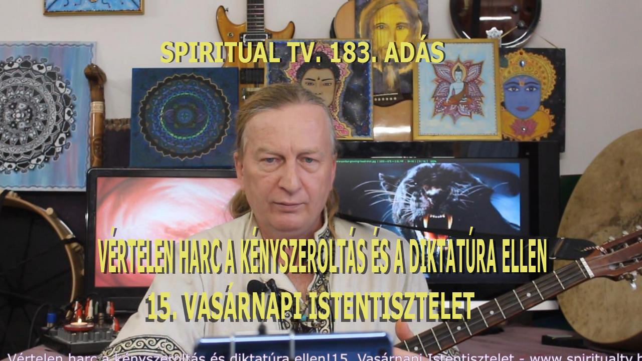Spiritual Televzi -
            www.spiritualtv.hu - 2020.10.11.